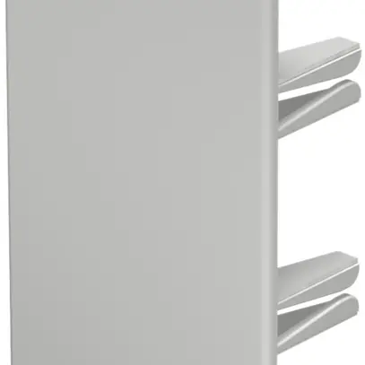 Piastra terminale Bettermann p.canale d'installazione WDK grigio chiaro 60×110mm 