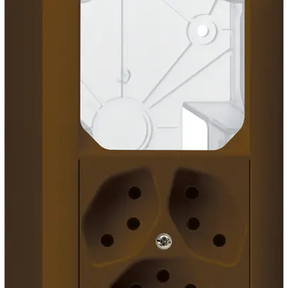 Combinazione AP vuoto+3×T13 marrone kallysto 