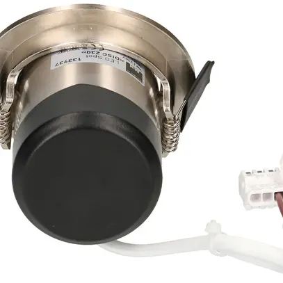 EB-LED-Spot maxLUCE DISC 230 7W 650lm 3000K IP44 MB DIM Ø68…72mm Nickel 36° 