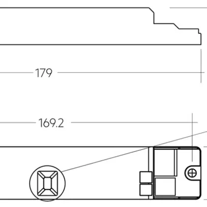 Modulo per luce di emergenza Tridonic EMconverterLED BASIC 204, NiCd/NiMH 250V 