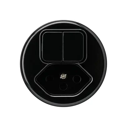 Inserto per combinazione INC I basico C+3+tipo 13 nero 