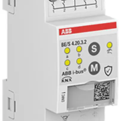Entrée binaire KNX AMD ABB BE/S4.20.3.2 4-canaux vérification du contact 