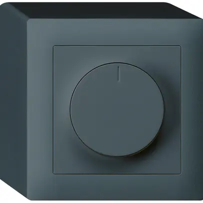 Variateur rotatif station secondaire AP Hager kallysto anthracite 
