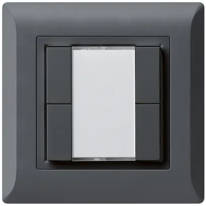 Pulsante multifunzionale AP kallysto.line KNX RF 4× antracite 