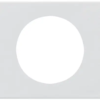 Placca di copertura FLF II 43mm bianco 