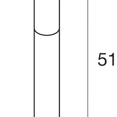 Borne lumineuse SLV BIG NAILS 50, E27 15W IP44 acier fin 
