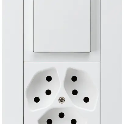 UP-Kombination kallysto.trend Gr.I-I vertikal Impulstaster+Kombi S3/Typ 13 weiss 