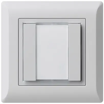 Pulsante universale INC 2×kallysto.line senza LED grigio chiaro 