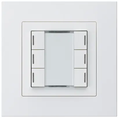 Tasto INC kallysto.pro KNX 6×LED RGB s/e-link bianco 