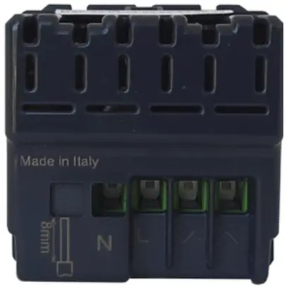Interruttore radio p.tapparelle INS Legrand Arteor with Netatmo 2 moduli bianco 