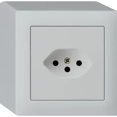 Prise AP kallysto T13 gris clair avec sécurité enfants 