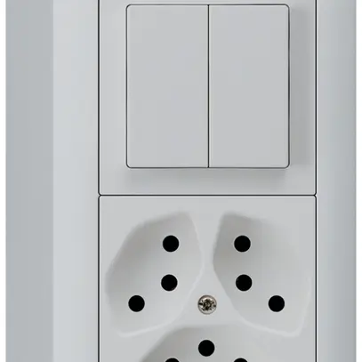 Combinaison AP I-I 1/1L+3×T13 gris clair kallysto 