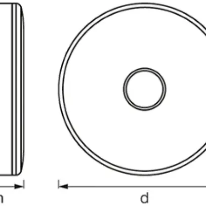 Torcia LED LDV DOT-it TOUCH Slim, bianco 