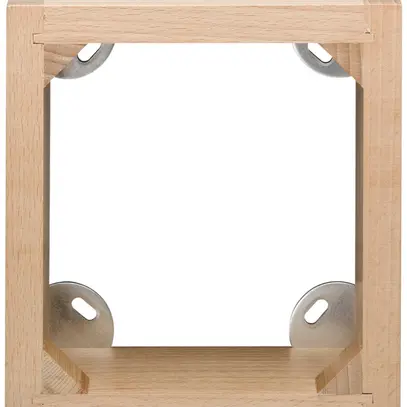 Cadre AP Hager FLF 2×3 bois laqué 