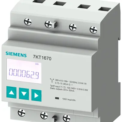 Apparecchio di misura Siemens SENTRON 3L M-Bus L-L 400V, L-N 230V, 80A 