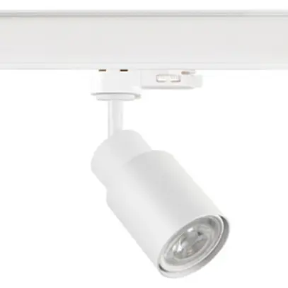 Spot SLV PURI 2.0 Tube GU10 1×6W VAR AD3PH Ø55mm blanc 