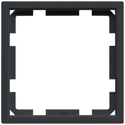 Quadro frontale kallysto KNX Tebis RF nero 
