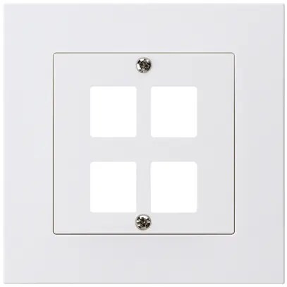 Kit frontale INC HMS kallysto.pro per 4 moduli bianco 