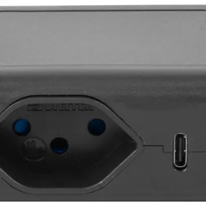 Stazione di carico Steffen IQ 1×T13 1×USB-A 1×USB-C antracite 