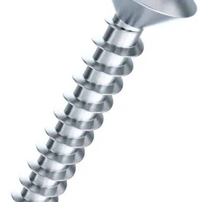 Vite per pannello truciolare a testa bombata Ferronorm T25 5×60mm zincata s.asta 