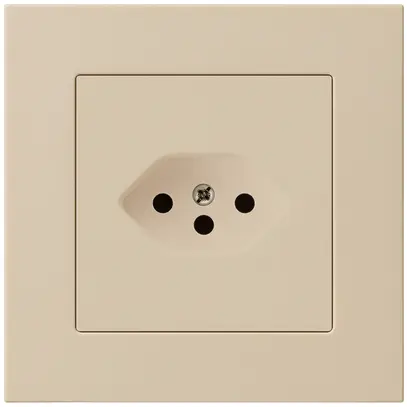 Presa INC kallysto.pro T13 beige con protezione bambini 