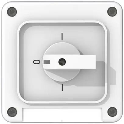 Interruttore rotativo AP NAP SUPRA CO 0/2 bianco 