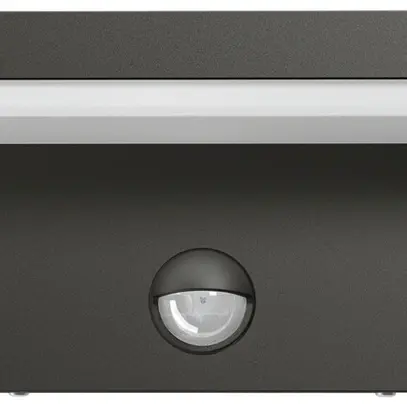 Applique LED myGarden Bustan, 9W 230V 2700K PIR 78×92×220mm IP44 anthracite 