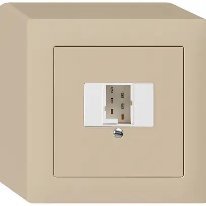 Boîte AP kallysto 1×TT83 beige 