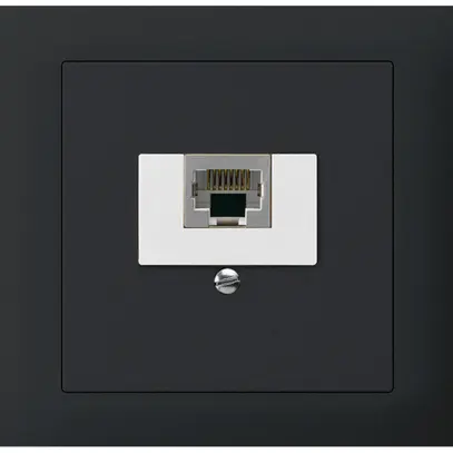 Scatola INS kallysto 1×RJ45s nero 