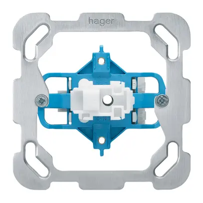 Inserto interruttore kallysto S6/1L con piastra di fissaggio 
