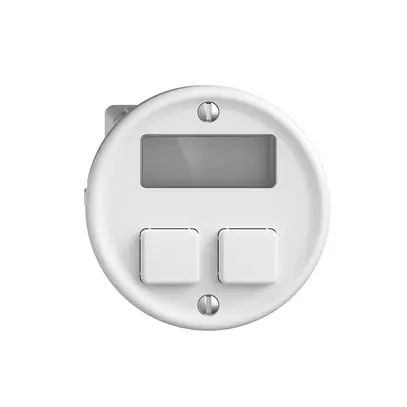 Thermostat d'ambiance KNX ENC STANDARDdue 2×avec LED RGB, blanc 