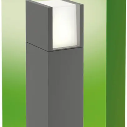 Paletto luminoso LED Philips Arbour 3.8W 800lm 827 IP44 100×100×400mm antracite 