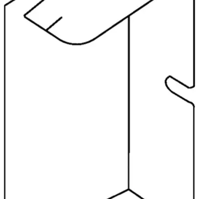 Embout de fermeture tehalit LFS 60060, blanc trafic 