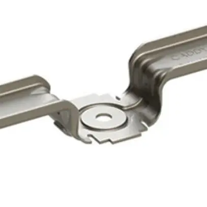 Staffa porta-cavi nVent CADDY, in acciaio, per 10 cavi, 7.1 mm foro 