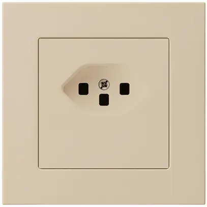 Prise ENC kallysto.pro T23 beige bornes à vis 