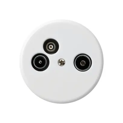 UP-Antennendose TV-R-Daten basico A 19dB weiss 