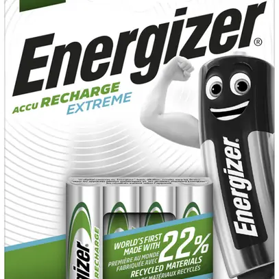 Accu NiMH Energizer Extreme HR03 1.2V, 800mAh, 4pièces 