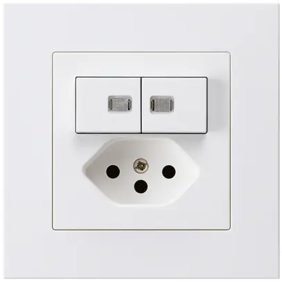 Combinazione luminosa INC kallysto.pro 3/1P+A-R+T13 bianco protezione bambini 