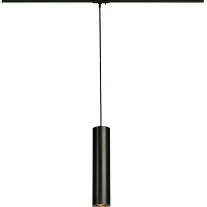 Lampada a sospens.SLV ENOLA_B GU10 50W con adattatore 1-fase IP20 nero opaco 