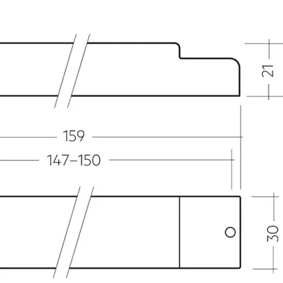 Amplificatore di segnale Tridonic DSI-V/T 160×21×30mm 