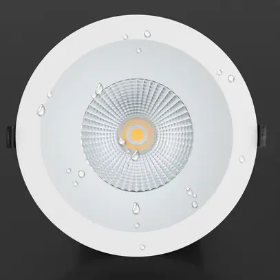 Spot LED INC maxLUCE ATMO 200 24W 2640lm 3000…4000K IP44 1-10V DALI2 Ø200mm bc 