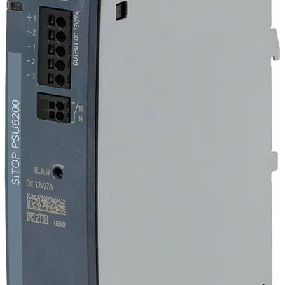 Alimentation Siemens SITOP, IN: 120…230VAC (120…240VDC), OUT: 12VDC/7A 