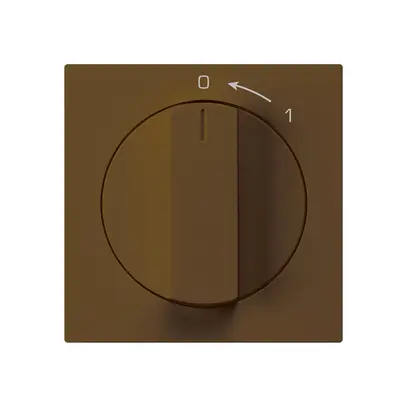 Kit de recouvrement kallysto pour contact pivotant 1F brun 