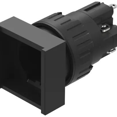 Allogiamento per pulsante luminoso EAO31 alto 18×18mm Ø16mm 1R 1Ch IP40 