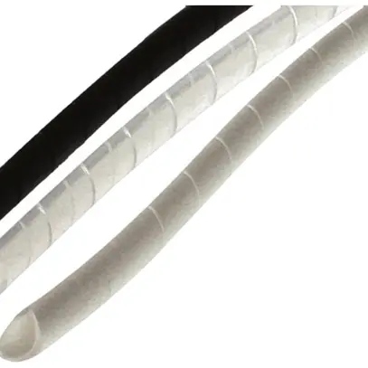 Gaine spiralée 9mm pour câble 8…30mm blanc 