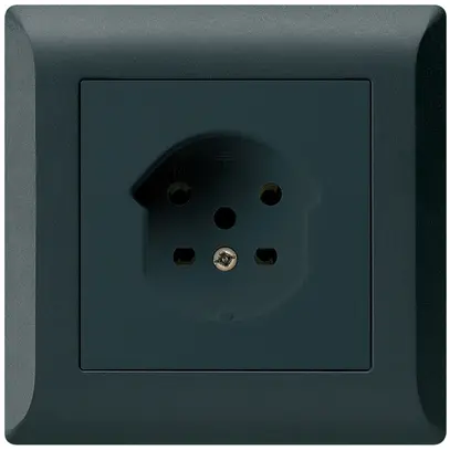 Prise ENC kallysto.line T15 noir bornes à vis 