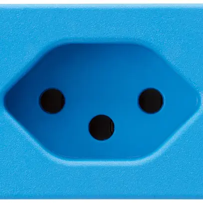 EB-Steckdose FLF Hager Typ 13 blau mit Steckklemmen 