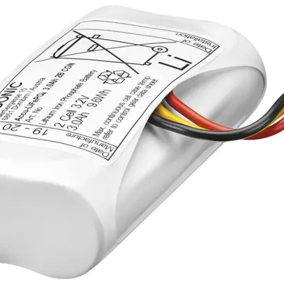 Accu p.alta temperatura Tridonic LiFePO4 3Ah 3.2V×2 cell.elemento emergenza R2A 