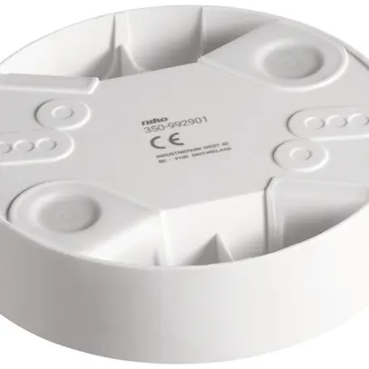 Cadre AP Niko IP54 Ø105×25mm blanc 