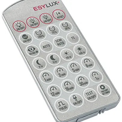 Télécommande ESYLUX DEFENSOR gris argenté 